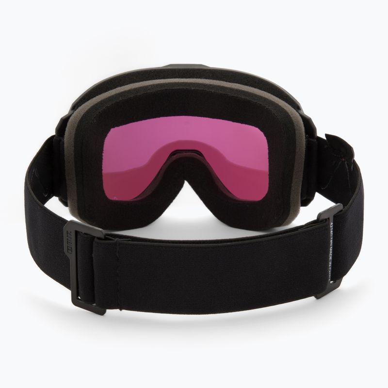 Occhiali da sci Bliz Rave Nano Optics Nordic Light nero opaco/blu viola multi 3