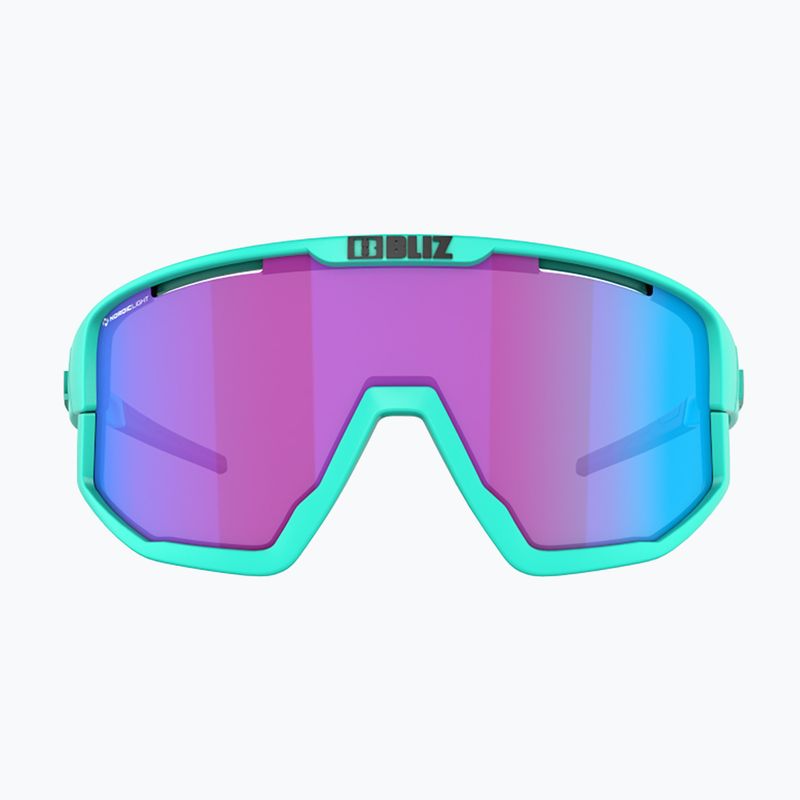 Occhiali da sole Bliz Fusion Nano Optics Nordic Light opaco turchese/begonia/blu-viola 5