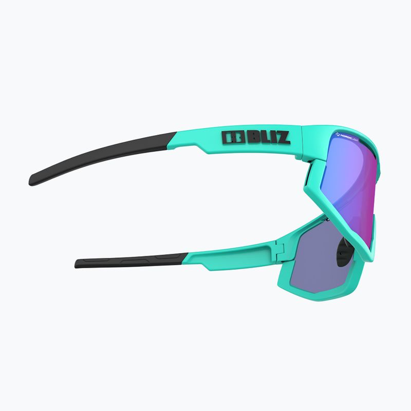 Occhiali da sole Bliz Fusion Nano Optics Nordic Light opaco turchese/begonia/blu-viola 6