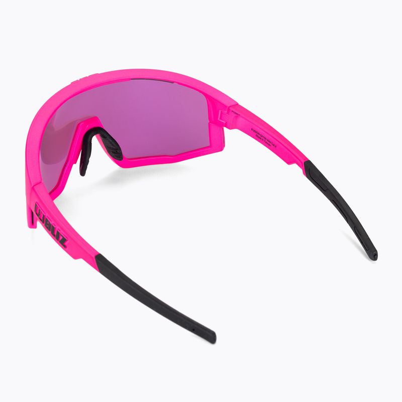 Occhiali da sole Bliz Fusion Nano Optics Nordic Light rosa/begonia/blu viola multi 2