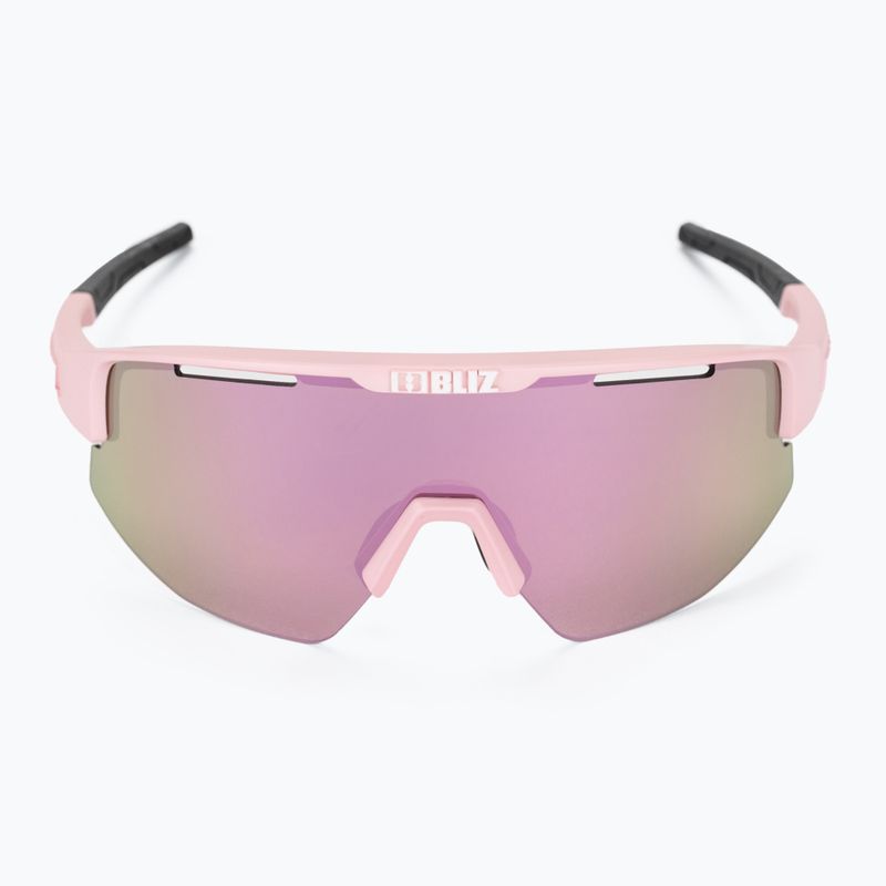 Occhiali da sole Bliz Matrix polvere opaca rosa/marrone rosa multi 3