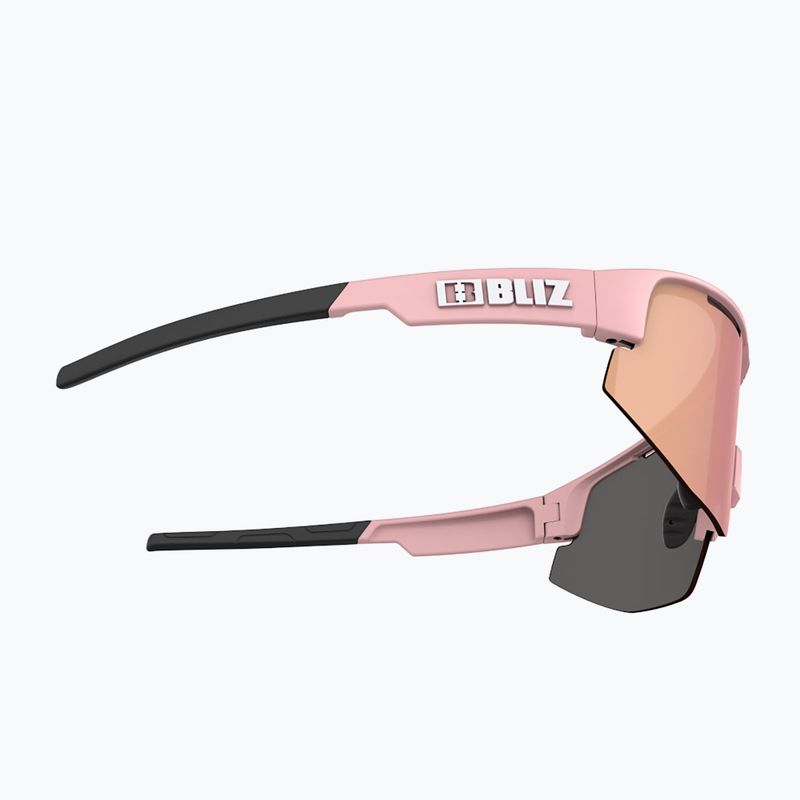 Occhiali da sole Bliz Matrix polvere opaca rosa/marrone rosa multi 7