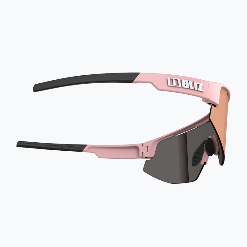 Occhiali da sole Bliz Matrix polvere opaca rosa/marrone rosa multi 8