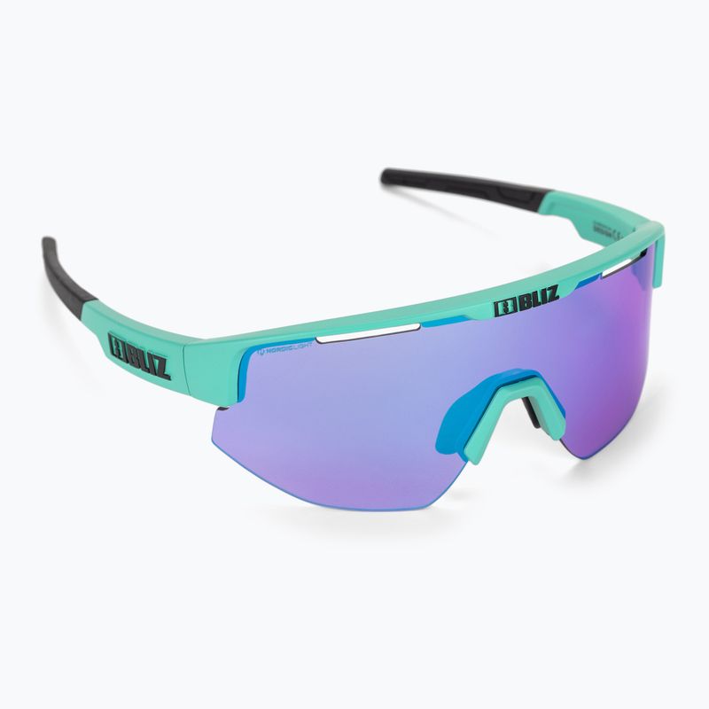 Occhiali da sole Bliz Matrix Nano Optics Nordic Light turchese/begonia/blu viola multi