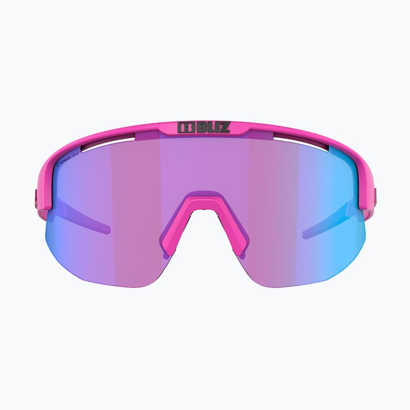 Occhiali da sole Bliz Matrix Nano Optics Nordic Light rosa/begonia/blu viola multi 8