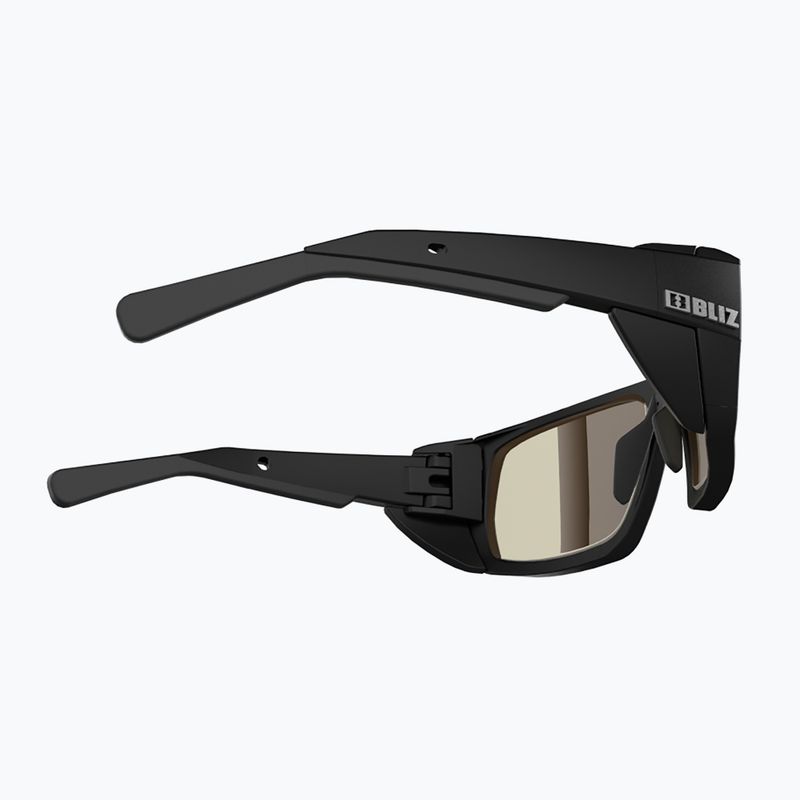 Occhiali da sole Bliz Peak Nano Optics Photochromic nero opaco/marrone blu multi 6