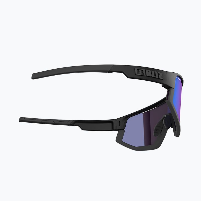 Occhiali da sole Bliz Vision Nano Optics Nordic Light nero opaco/bevenia chiara/blu viola 6