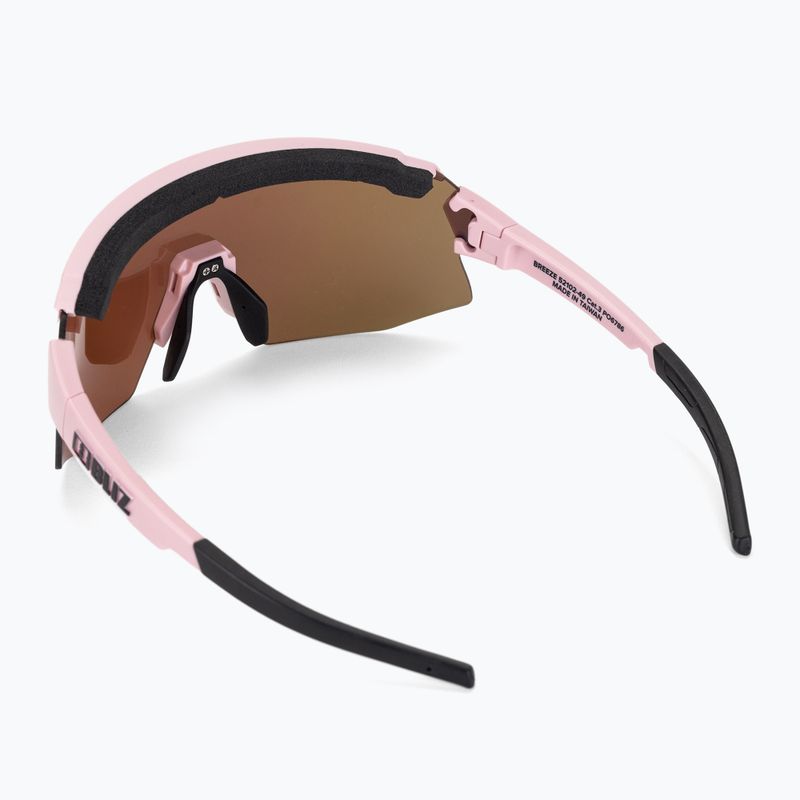 Occhiali da sole Bliz Breeze rosa cipria opaco/marrone rosa multi/rosa 2