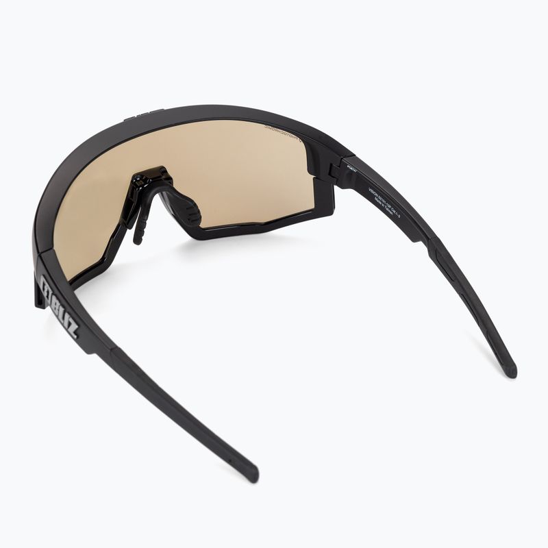 Occhiali da sole Bliz Vision Nano Optics Photochromic nero opaco/marrone blu multi 2