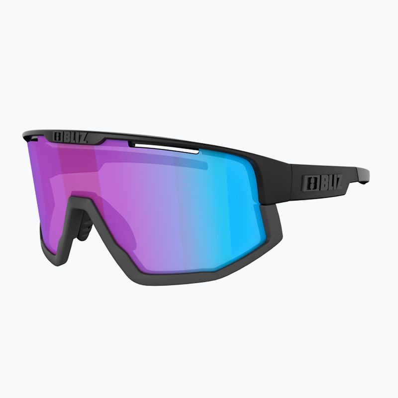 Occhiali da sole Bliz Fusion Nano Optics Nordic Light nero opaco/begonia/blu viola multi 4