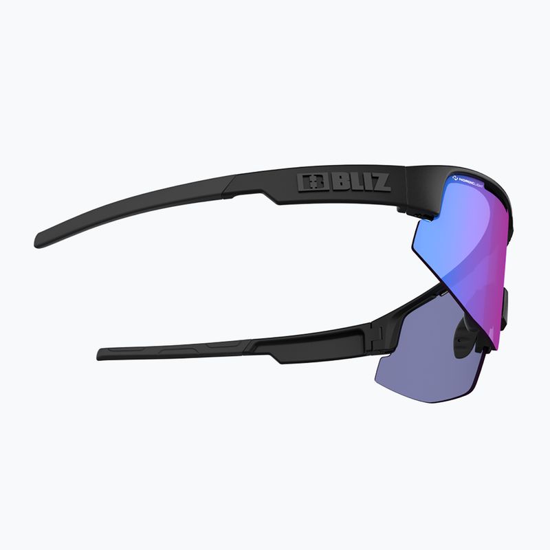 Occhiali da sole Bliz Matrix Nano Optics Nordic Light nero opaco/begonia/blu viola multi 5