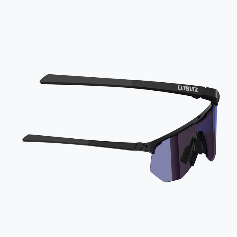 Occhiali da sole Bliz Hero Nano Optics Nordic Light S2 nero opaco/light begonia/blu viola 6