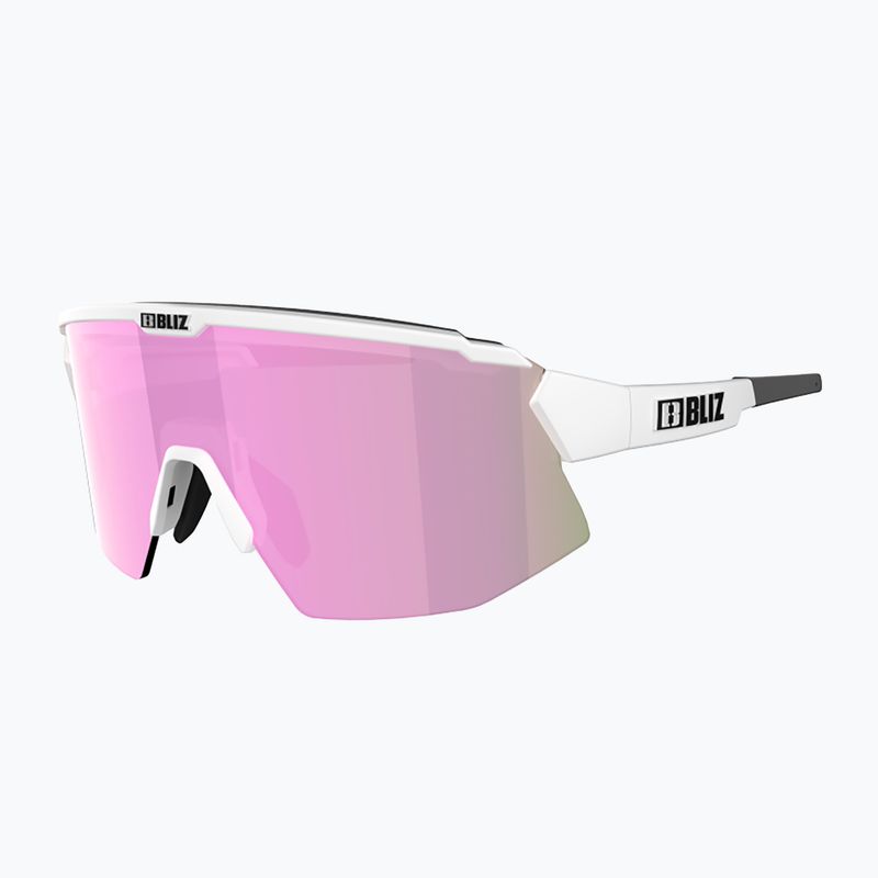 Occhiali da sole Bliz Breeze Small bianco opaco/marrone rosa multi/chiaro 4