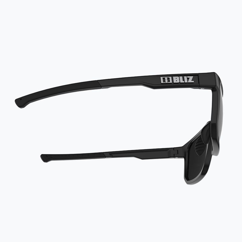Occhiali da sole Bliz Ignite Polarized nero opaco/marrone argento specchiato 5