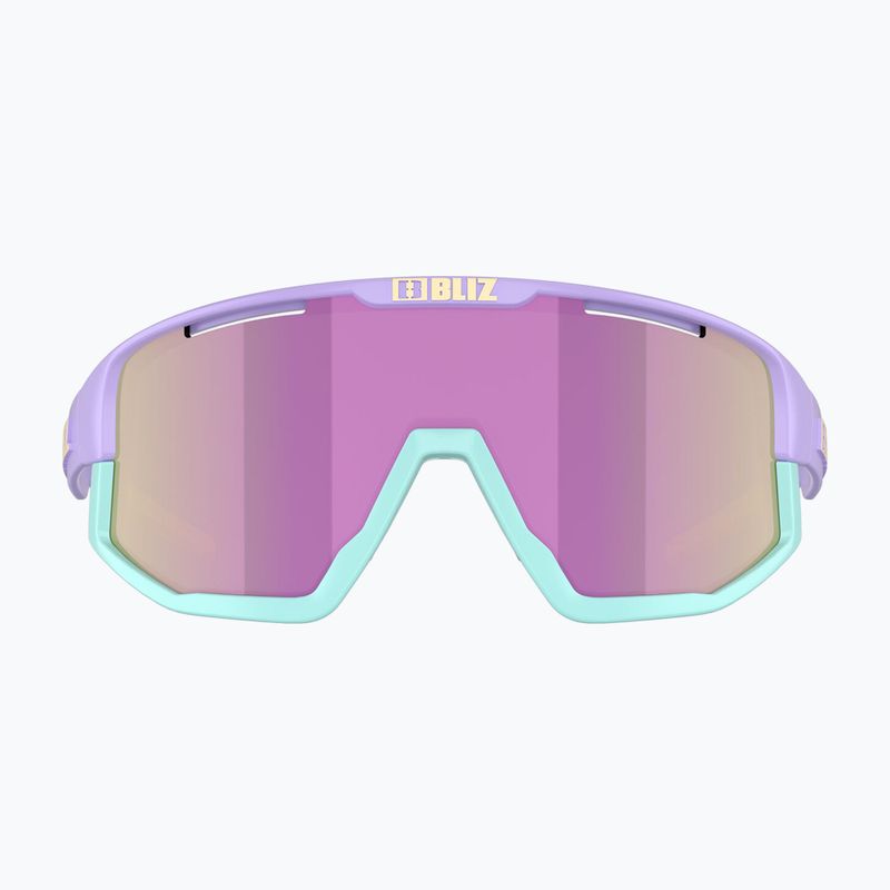 Occhiali da sole Bliz Fusion matte pastel purple yellow logo/brown pink multi 6