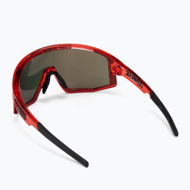 Occhiali da sole Bliz Fusion trasparenti rosso/marrone rosso multi 3