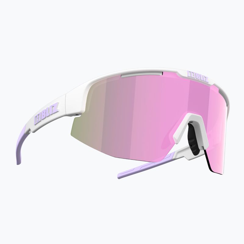 Occhiali da sole Bliz Matrix bianco opaco viola logo/marrone rosa multi 5