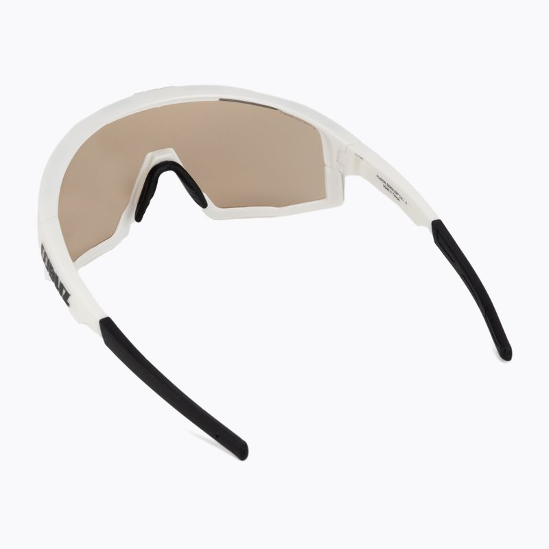 Occhiali da sole multi Bliz Fusion Nano Optics Photochromic bianco/marrone opaco 3