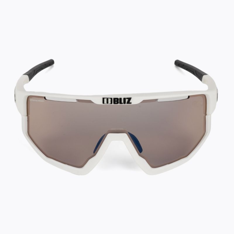 Occhiali da sole multi Bliz Fusion Nano Optics Photochromic bianco/marrone opaco 4