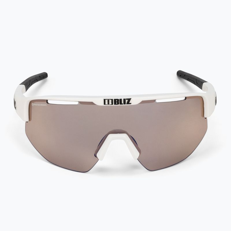 Occhiali da sole Bliz Matrix Nano Optics Photochromic bianco/marrone opaco blu multi 3