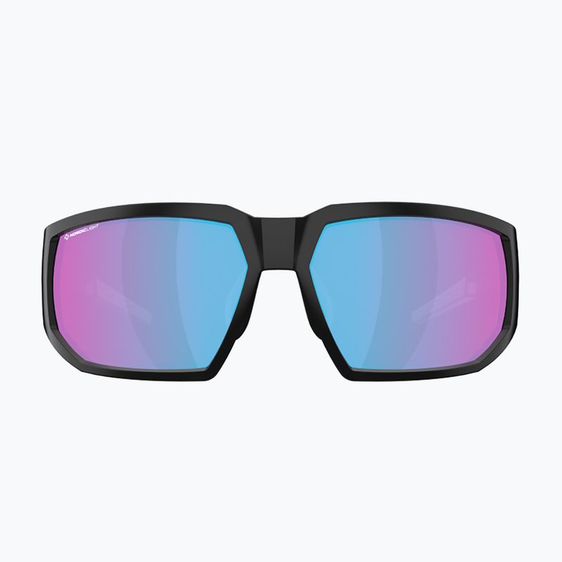 Occhiali da sole Bliz Arrow Nano Optics Nordic Light nero opaco/begonia/blu viola multi 4