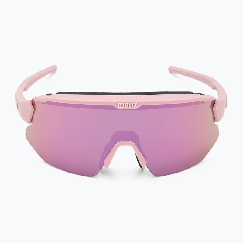 Occhiali da sole Bliz Breeze Small opachi rosa cipria/marrone/rosegold multi 4