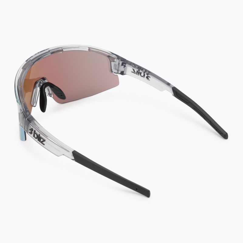 Occhiali da sole multi Bliz Matrix crystal nero/marrone/verde 2