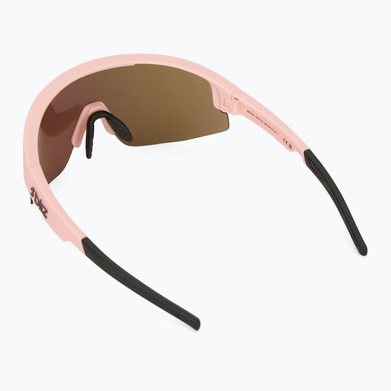Bliz Matrix polvere opaca rosa/marrone/rosa multi occhiali da sole 2