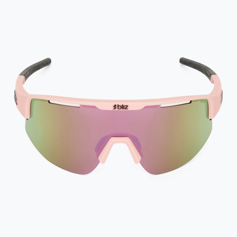 Bliz Matrix polvere opaca rosa/marrone/rosa multi occhiali da sole 3