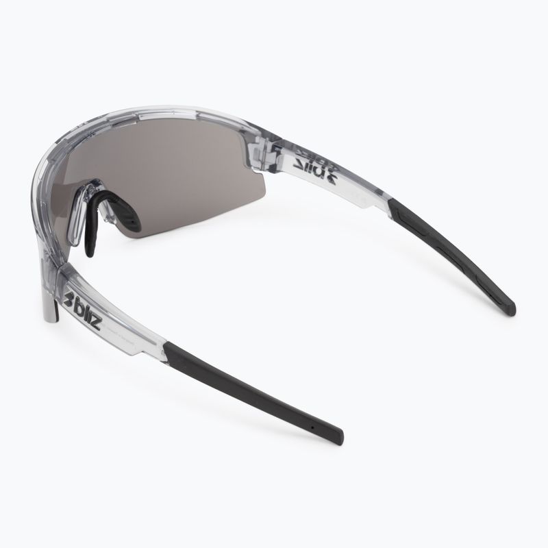 Occhiali da sole Bliz Matrix crystal nero/fumo/argento a specchio 2