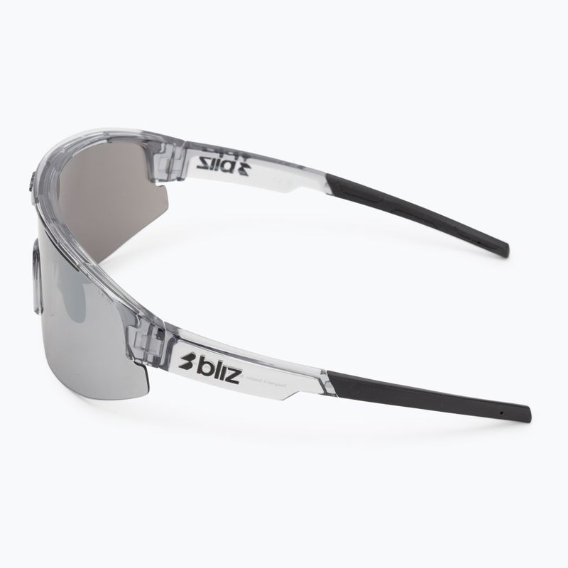Occhiali da sole Bliz Matrix crystal nero/fumo/argento a specchio 4