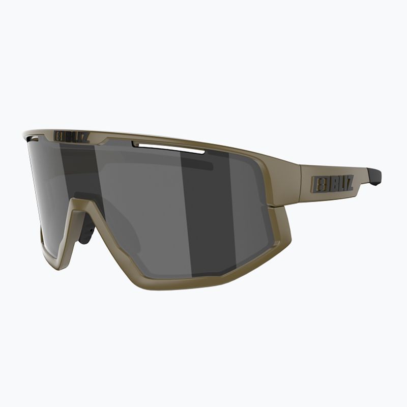 Occhiali da sole Bliz Vision camo opaco verde/fumo/argento a specchio 5