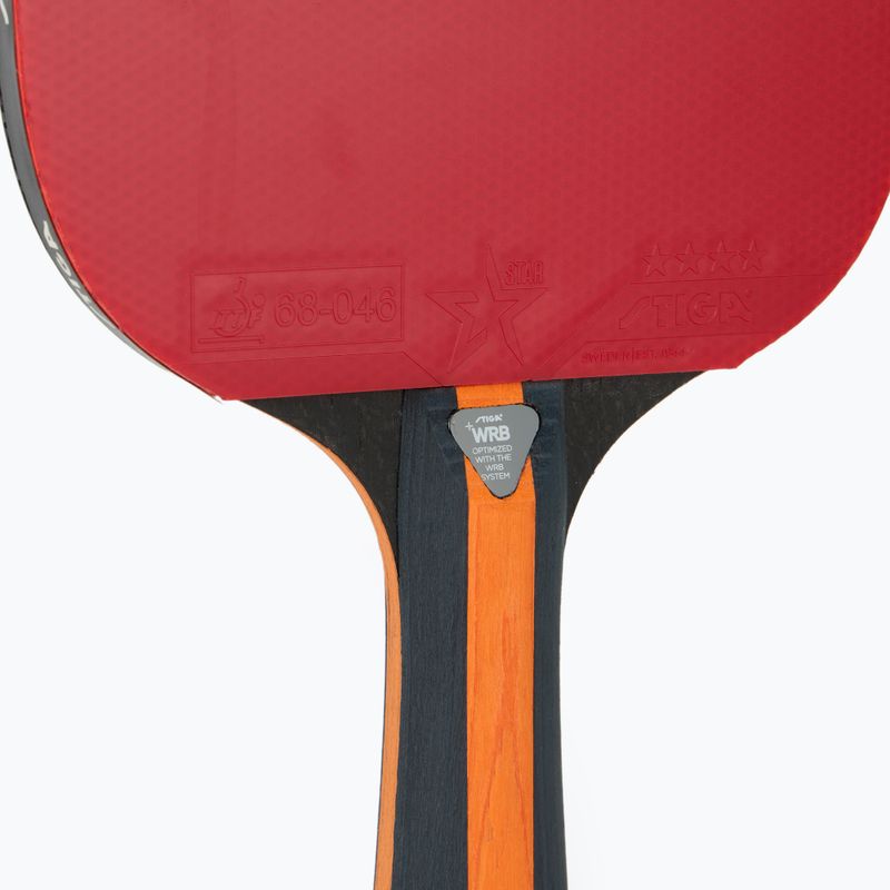 Racchetta da ping pong STIGA Vision 4-Star black/red 5
