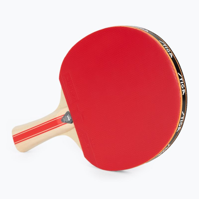 Racchetta da ping pong STIGA React 2-Star black/red 3