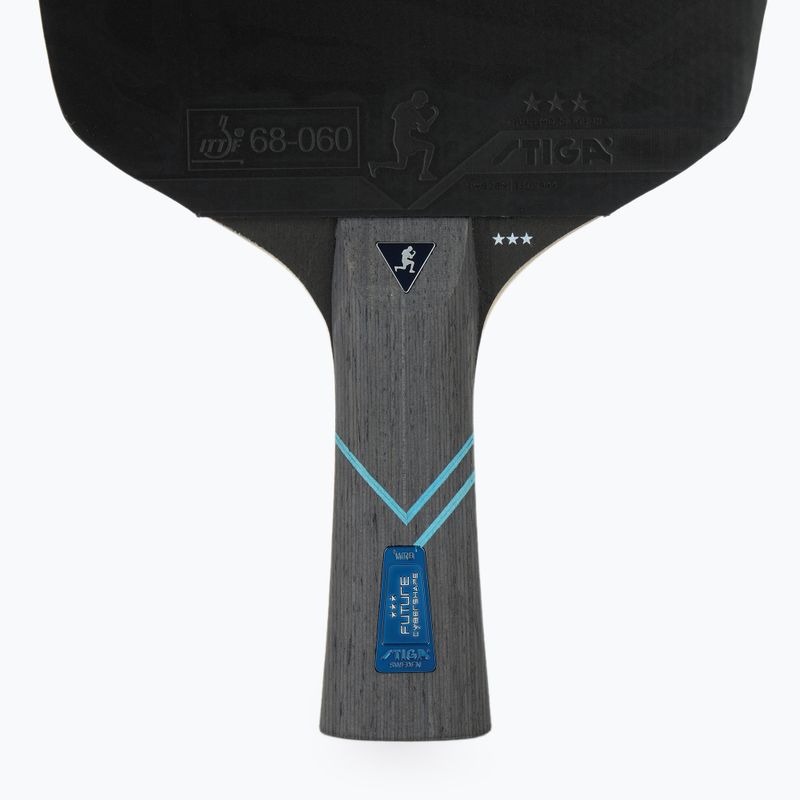 Racchetta da ping-pong STIGA Cybershape Future 3-Star black/red 4