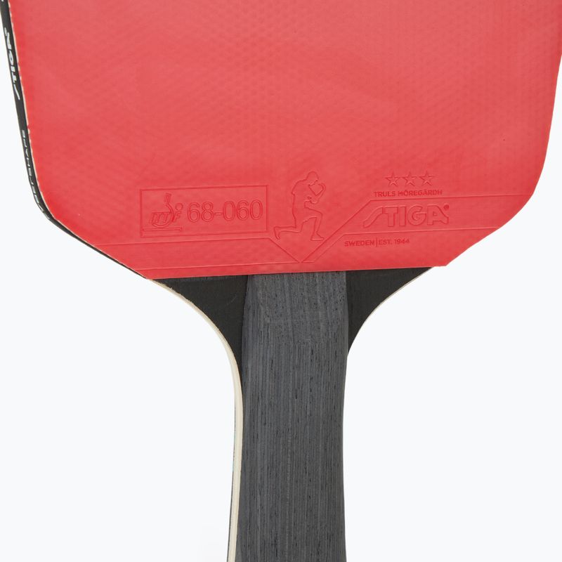 Racchetta da ping-pong STIGA Cybershape Future 3-Star black/red 5
