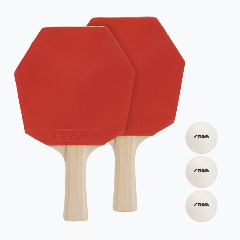 Racchetta da ping pong STIGA Sonic V2 Set black