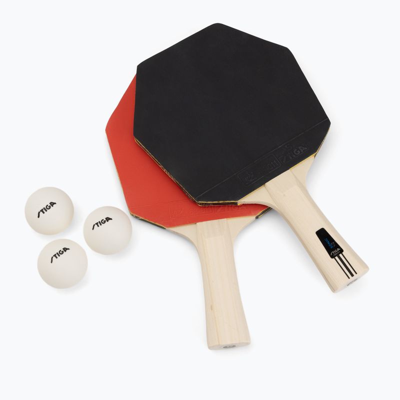 Racchetta da ping pong STIGA Sonic V2 Set black 11