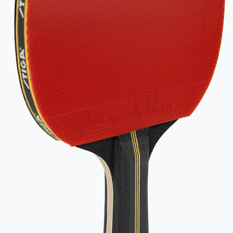 Racchetta da ping-pong STIGA Trinity V2 3-Star black/red 5