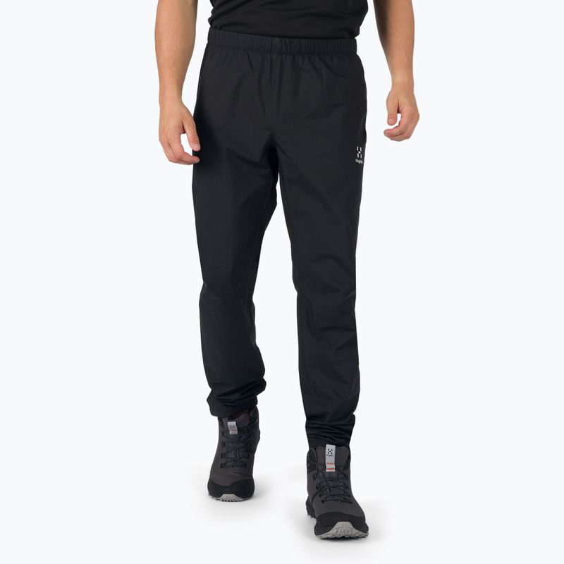 Pantaloni con membrana Haglöfs L.I.M Proof da uomo nero vero