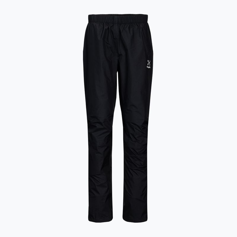 Pantaloni da donna Haglöfs L.I.M Proof con membrana nero vero 4