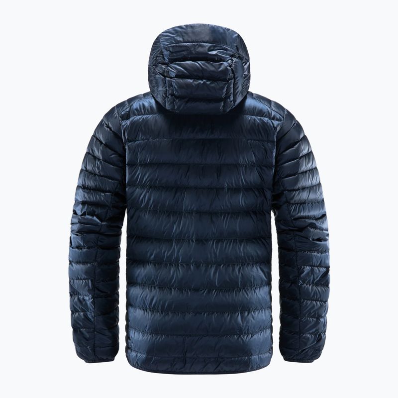 Piumino da uomo Haglöfs Roc Down Hood blu tarn 2