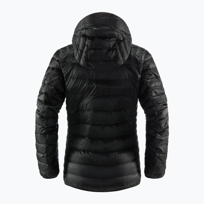 Piumino da donna Haglöfs Roc Down Hood nero vero 7