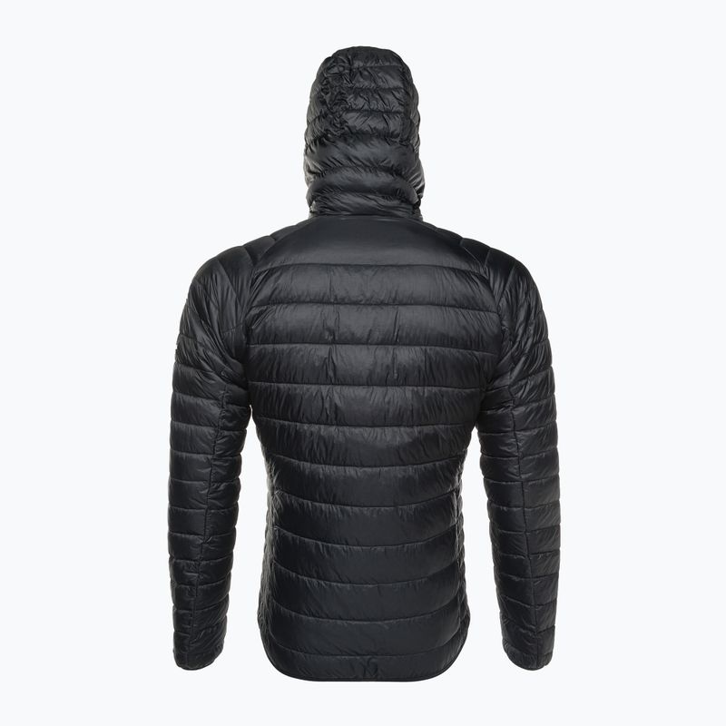 Piumino da uomo Haglöfs V series Mimic Hood nero vero 2