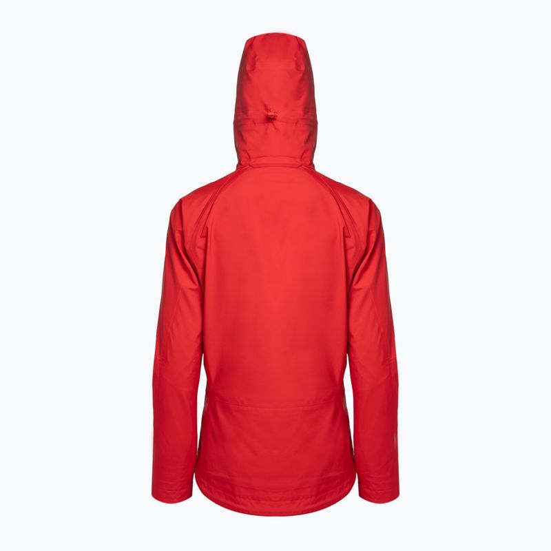 Giacca da pioggia da donna Haglöfs Astral GTX rosso scarlatto 2