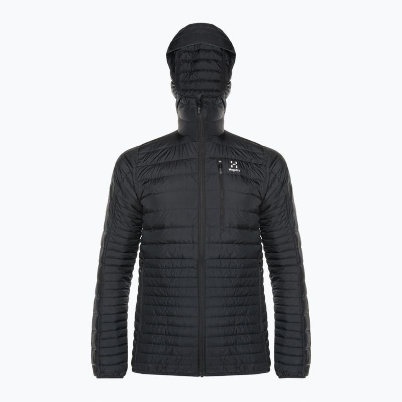 Piumino da uomo Haglöfs Micro Nordic Down Hood nero vero 2