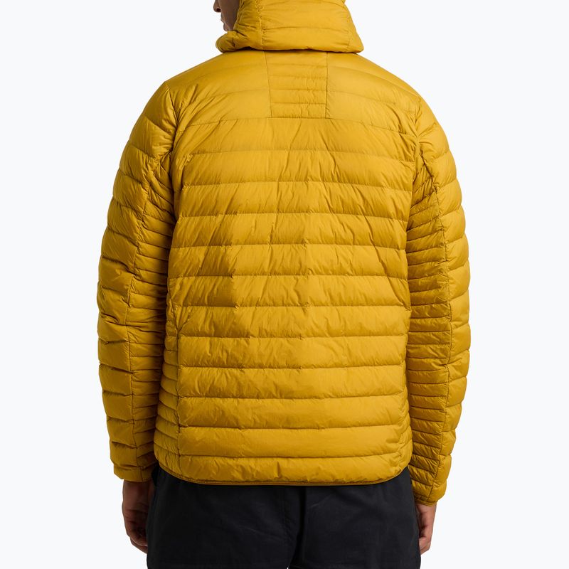 Piumino da uomo Haglöfs Micro Nordic Down Hood foglie d'autunno 3