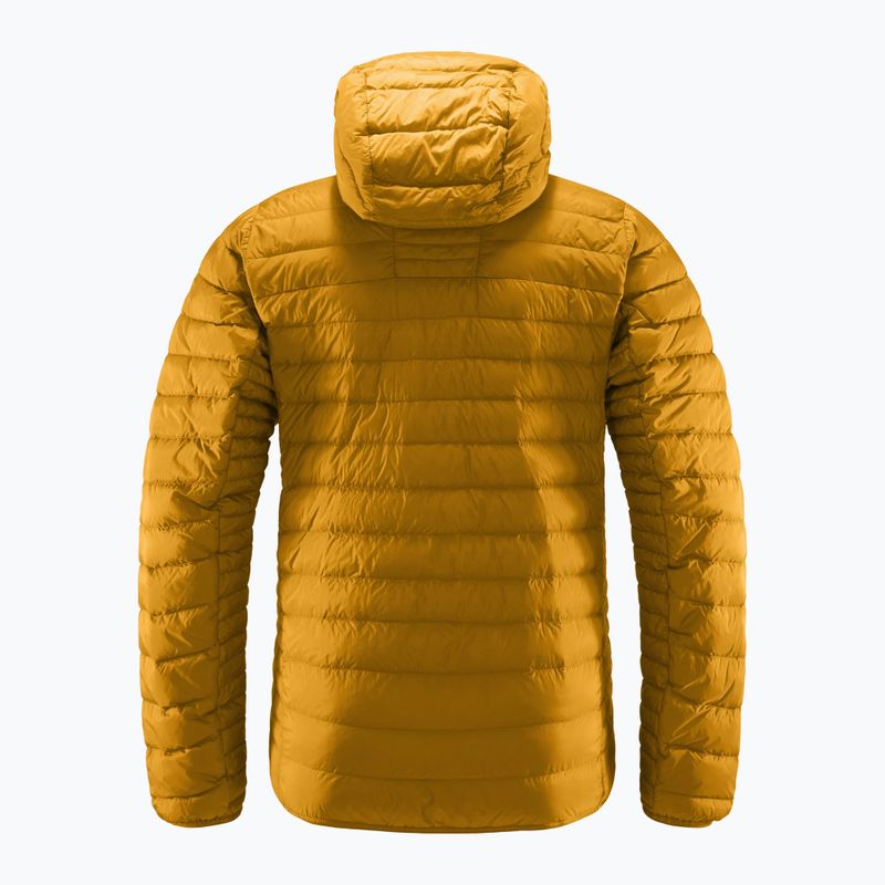 Piumino da uomo Haglöfs Micro Nordic Down Hood foglie d'autunno 8