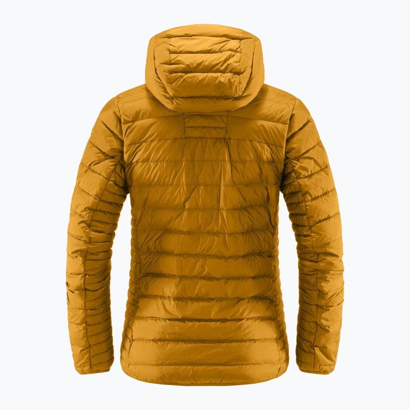 Piumino da donna Haglöfs Micro Nordic Down Hood foglie d'autunno 6