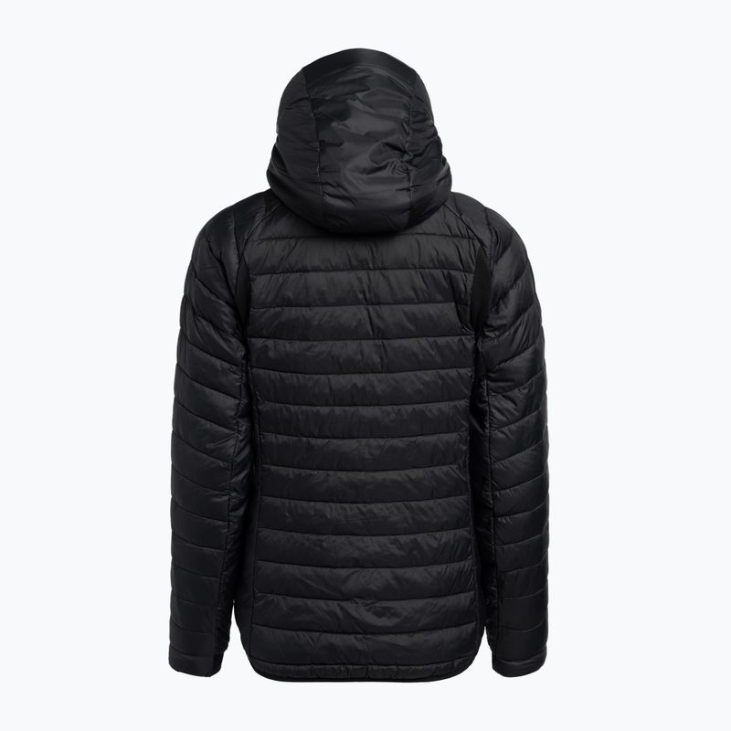 Piumino donna Haglöfs Spire Mimic Hood nero vero solido 2